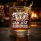 Szklanka Do Whisky Dla Kierownika Prezent Dla Mężczyzny: Jam Jest Kierownik