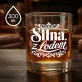 Szklanka Do Whisky Na Święta Prezent Dla Kobiety: Silna, Z Lodem