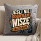 Poduszka Dekoracyjna Dla Wspinacza Prezent Dla Mężczyzny: Jeśli Nie Odbieram, Wiszę