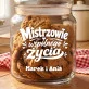 Słoik Na Ciastka z Grawerem Na 50 Rocznicę Ślubu Prezent Dla Pary: Mistrzowie Wspólnego Słoik Na Ciastka z Grawerem Na 50 Rocznicę Ślubu Prezent Dla Pary: Mistrzowie Wspólnego
