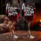 Dwa Kieliszki Do Wina Dla Bliźniaków Prezent Dla Pary: Bliźniaczy Toast Dwa Kieliszki Do Wina Dla Bliźniaków Prezent Dla Pary: Bliźniaczy Toast