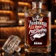 Karafka Do Whisky z Grawerem Na Imieniny Prezent Dla Kobiety: Zwolniona Z Bycia