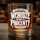 Szklanka Do Whisky Na Osiemnastkę Prezent Dla Mężczyzny: Wchodzę W Procenty Szklanka Do Whisky Na Osiemnastkę Prezent Dla Mężczyzny: Wchodzę W Procenty