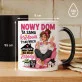 Kubek Z Nadrukiem Na Nowy Dom Prezent Dla Kobiety: Nowy Dom Królowa Kubek Z Nadrukiem Na Nowy Dom Prezent Dla Kobiety: Nowy Dom Królowa