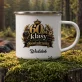 Kubek Emaliowany Na 60 Urodziny Prezent Dla 60 Latka Mężczyzny: 60 Lat Klasy I Kubek Emaliowany Na 60 Urodziny Prezent Dla 60 Latka Mężczyzny: 60 Lat Klasy I