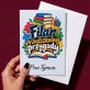 Kartka Personalizowana Na Dzień Nauczyciela W Przedszkolu Prezent Dla Nauczyciela Mężczyzny: Filar Przedszkolnej