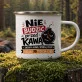 Kubek Emaliowany Na Dzień Mężczyzny Prezent Dla Mężczyzny: Poranna Strefa Spokoju Kubek Emaliowany Na Dzień Mężczyzny Prezent Dla Mężczyzny: Poranna Strefa Spokoju