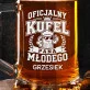 Kufel Personalizowany z Grawerem Dla Pana Młodego Prezent Na Ślub Dla Mężczyzny: Uczelniany Styl Retro