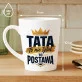 Kubek Z Nadrukiem Dla Ojca Prezent Na Dzień Ojca Dla Mężczyzny: Tata To Postawa Kubek Z Nadrukiem Dla Ojca Prezent Na Dzień Ojca Dla Mężczyzny: Tata To Postawa