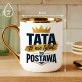 Kubek Z Nadrukiem Dla Ojca Prezent Na Dzień Ojca Dla Mężczyzny: Tata To Postawa Kubek Z Nadrukiem Dla Ojca Prezent Na Dzień Ojca Dla Mężczyzny: Tata To Postawa