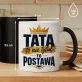 Kubek Z Nadrukiem Dla Ojca Prezent Na Dzień Ojca Dla Mężczyzny: Tata To Postawa Kubek Z Nadrukiem Dla Ojca Prezent Na Dzień Ojca Dla Mężczyzny: Tata To Postawa