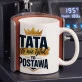 Kubek Z Nadrukiem Dla Ojca Prezent Na Dzień Ojca Dla Mężczyzny: Tata To Postawa Kubek Z Nadrukiem Dla Ojca Prezent Na Dzień Ojca Dla Mężczyzny: Tata To Postawa