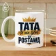 Kubek Z Nadrukiem Dla Ojca Prezent Na Dzień Ojca Dla Mężczyzny: Tata To Postawa Kubek Z Nadrukiem Dla Ojca Prezent Na Dzień Ojca Dla Mężczyzny: Tata To Postawa