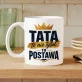 Kubek Z Nadrukiem Dla Ojca Prezent Na Dzień Ojca Dla Mężczyzny: Tata To Postawa Kubek Z Nadrukiem Dla Ojca Prezent Na Dzień Ojca Dla Mężczyzny: Tata To Postawa