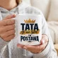 Kubek Z Nadrukiem Dla Ojca Prezent Na Dzień Ojca Dla Mężczyzny: Tata To Postawa Kubek Z Nadrukiem Dla Ojca Prezent Na Dzień Ojca Dla Mężczyzny: Tata To Postawa
