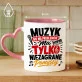 Kubek Z Nadrukiem Dla Muzyka Prezent Dla Mężczyzny: Muzyk Bez Problemów Kubek Z Nadrukiem Dla Muzyka Prezent Dla Mężczyzny: Muzyk Bez Problemów