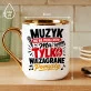 Kubek Z Nadrukiem Dla Muzyka Prezent Dla Mężczyzny: Muzyk Bez Problemów Kubek Z Nadrukiem Dla Muzyka Prezent Dla Mężczyzny: Muzyk Bez Problemów