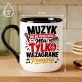 Kubek Z Nadrukiem Dla Muzyka Prezent Dla Mężczyzny: Muzyk Bez Problemów Kubek Z Nadrukiem Dla Muzyka Prezent Dla Mężczyzny: Muzyk Bez Problemów