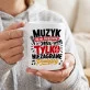 Kubek Z Nadrukiem Dla Muzyka Prezent Dla Mężczyzny: Muzyk Bez Problemów Kubek Z Nadrukiem Dla Muzyka Prezent Dla Mężczyzny: Muzyk Bez Problemów