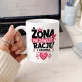 Kubek Z Nadrukiem Dla Żony Prezent Na Rocznicę Ślubu Dla Kobiety: Żona Ma Zawsze Rację Kubek Z Nadrukiem Dla Żony Prezent Na Rocznicę Ślubu Dla Kobiety: Żona Ma Zawsze Rację