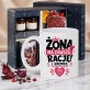 Zestaw Prezenowy Z Kubkiem Dla Żony Na Rocznicę Ślubu: Żona Ma Zawsze Rację Zestaw Prezenowy Z Kubkiem Dla Żony Na Rocznicę Ślubu: Żona Ma Zawsze Rację