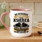 Kubek Z Nadrukiem Dla Księdza Prezent Dla Mężczyzny: Super Ksiądz Bez Peleryny Kubek Z Nadrukiem Dla Księdza Prezent Dla Mężczyzny: Super Ksiądz Bez Peleryny