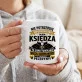 Kubek Z Nadrukiem Dla Księdza Prezent Dla Mężczyzny: Super Ksiądz Bez Peleryny Kubek Z Nadrukiem Dla Księdza Prezent Dla Mężczyzny: Super Ksiądz Bez Peleryny