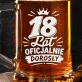 Kufel Na 18 Urodziny Prezent Dla Mężczyzny: 18 Lat Oficjalnie Dorosły