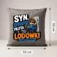 Poduszka Dekoracyjna Dla Syna Prezent Dla Mężczyzny: Syn, Operator Pilota I Lodówki Poduszka Dekoracyjna Dla Syna Prezent Dla Mężczyzny: Syn, Operator Pilota I Lodówki