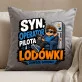 Poduszka Dekoracyjna Dla Syna Prezent Dla Mężczyzny: Syn, Operator Pilota I Lodówki Poduszka Dekoracyjna Dla Syna Prezent Dla Mężczyzny: Syn, Operator Pilota I Lodówki