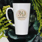 30 urodziny kwiaty - Personalizowany Kubek