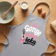 Fartuch Dla Świeżo Upieczonej Mamy Prezent Na Dzień Mamy Dla Kobiety: Gotuję Jedną Ręką