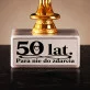 Statuetka Z Grawerem Na 50 Rocznicę Ślubu Prezent Dla Pary: 50 Lat. Para Nie Do Zdarcia