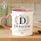 Kubek Z Nadrukiem Dla Dyrektora Prezent Dla Mężczyzny: Królewski Styl Kubek Z Nadrukiem Dla Dyrektora Prezent Dla Mężczyzny: Królewski Styl