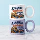 Kubek Z Okrągłym Uchem Na 65 Urodziny Prezent Dla 65 Latka Mężczyzny: Śródziemnomorski Retro Kubek Z Okrągłym Uchem Na 65 Urodziny Prezent Dla 65 Latka Mężczyzny: Śródziemnomorski Retro