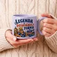Kubek Z Okrągłym Uchem Na 65 Urodziny Prezent Dla 65 Latka Mężczyzny: Śródziemnomorski Retro Kubek Z Okrągłym Uchem Na 65 Urodziny Prezent Dla 65 Latka Mężczyzny: Śródziemnomorski Retro