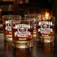Szklanki Do Whisky z Grawerem Na 35 Rocznice Ślubu Prezent Na Walentynki Dla Mężczyzny: Weteran Małżeńskich Szklanki Do Whisky z Grawerem Na 35 Rocznice Ślubu Prezent Na Walentynki Dla Mężczyzny: Weteran Małżeńskich