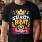 Koszulka Męska Dla Starszego Brata Prezent Dla Mężczyzny: Starszy Brat Wersja