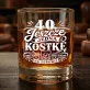 Szklanka Do Whisky Dla Mężczyzny 40 Lat Prezent Na 40 Urodziny Dla Mężczyzny: 40. Jeszcze Jedną Kostkę