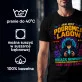 Koszulka Męska Dla Gamera Prezent Dla Mężczyzny: Pogromca Lagów I