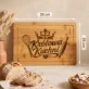 Deska Do Krojenia Dla Mamy Prezent Na Dzień Mamy Dla Kobiety: Królewski Smak Domu Deska Do Krojenia Dla Mamy Prezent Na Dzień Mamy Dla Kobiety: Królewski Smak Domu
