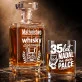 Zestaw Do Whisky Na 35 Rocznice Ślubu Prezent Na Walentynki Dla Mężczyzny: Małżeństwo I Whisky Dojrzewają