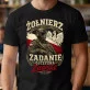 Koszulka Męska Dla Żołnierza Prezent Na Przysięgę Wojskową Dla Mężczyzny: Zadanie Ojczyzna