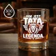 Szklanka Do Whisky Dla Taty Prezent Na Dzień Ojca Dla Mężczyzny: Jam Jest Tata. Legenda. Szklanka Do Whisky Dla Taty Prezent Na Dzień Ojca Dla Mężczyzny: Jam Jest Tata. Legenda.