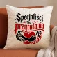 Poduszka Dekoracyjna Dla Babci i Dziadka Prezent Na Dzień Babci i Dziadka Dla Pary: Ciepła Typografia Rodzinna