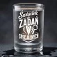Kieliszki Do Wódki Dla Świadka Prezent Dla Mężczyzny: Typograficzny Świadek