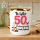 Kubek Z Nadrukiem Dla 50 Latki Prezent Na 50 Urodziny Dla Kobiety: To Tylko 50 Kubek Z Nadrukiem Dla 50 Latki Prezent Na 50 Urodziny Dla Kobiety: To Tylko 50