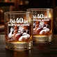 Szklanka Do Whisky Na 40 Lecie Ślubu Prezent Dla Mężczyzny: Od 40 Lat Nalewam Miłość