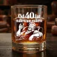 Szklanka Do Whisky Na 40 Lecie Ślubu Prezent Dla Mężczyzny: Od 40 Lat Nalewam Miłość