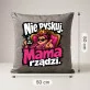 Poduszka Dekoracyjna Na Dzień Matki Prezent Dla Mamy Kobiety: Nie Pyskuj. Mama Rządzi. Poduszka Dekoracyjna Na Dzień Matki Prezent Dla Mamy Kobiety: Nie Pyskuj. Mama Rządzi.